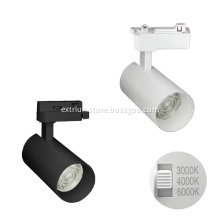 LED Dial Track Light 20w 3CCT Black/White